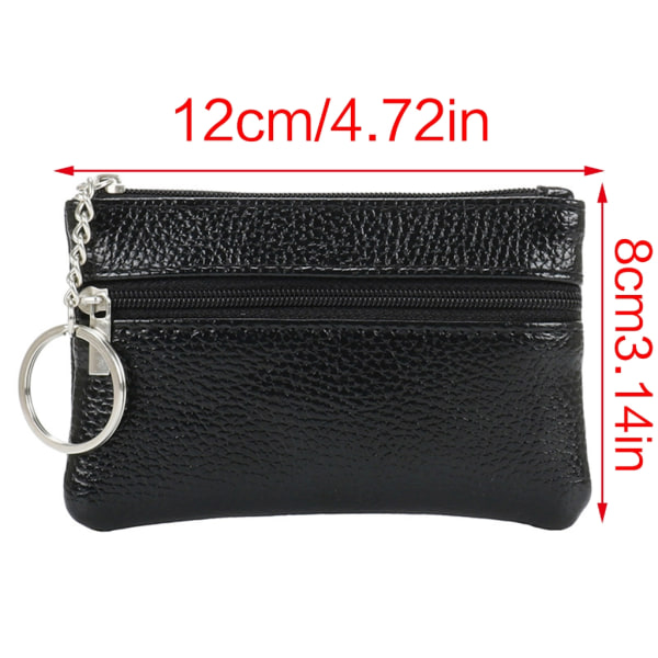 Pocket Wallet Holder Modekortholder Bankkortetui Pung Bærbar Maroon