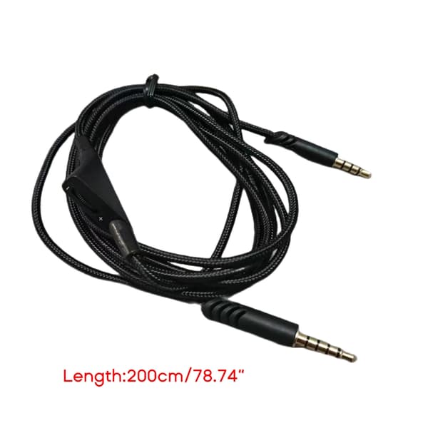 2 meter Erstatnings Headset Kabel til Astro A10 A40 Gaming Headset Ledning