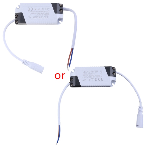 LED-drivrutin High Power LED-lampa Power Transformator Power för LED Strip Light, under skåp