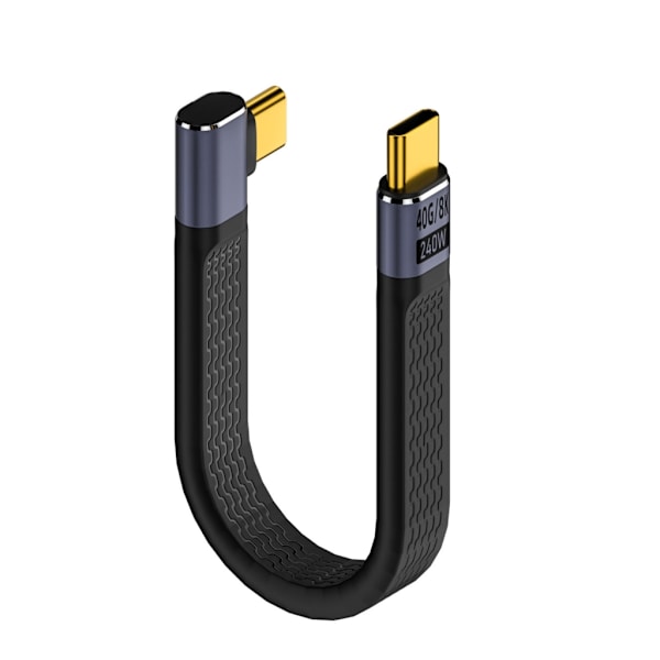 PD3.1 40 Gbps Type C-kabel Hurtig opladning og dataoverførsel 240W USB C-dataledning 8K60hz videoudgang