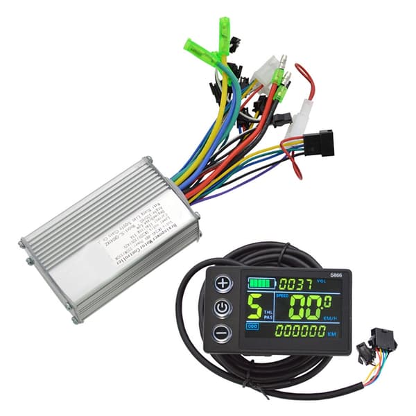 24-48V LCD Display Elektrisk Scooter Børsteløs Controller Cykeltilbehør