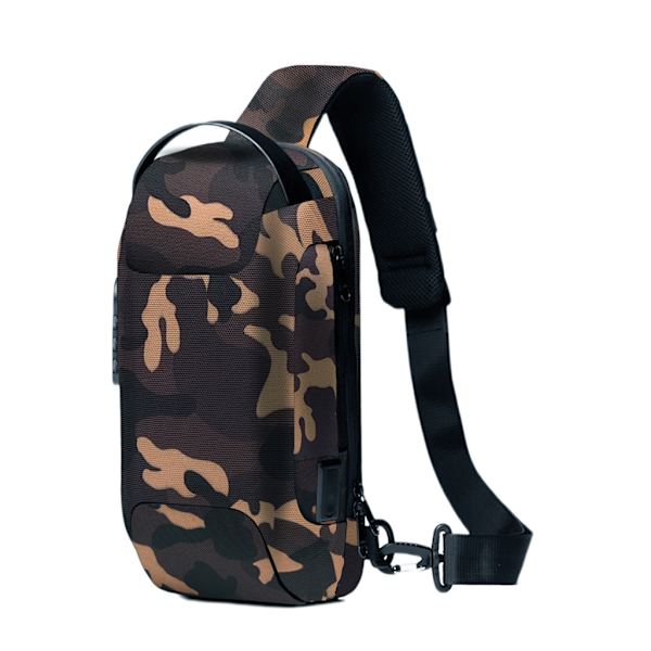 Case Förvaringsväska Crossbody axel Bröstryggsäck anti-scratch Vattentät värd hårda väskor för ångdäck