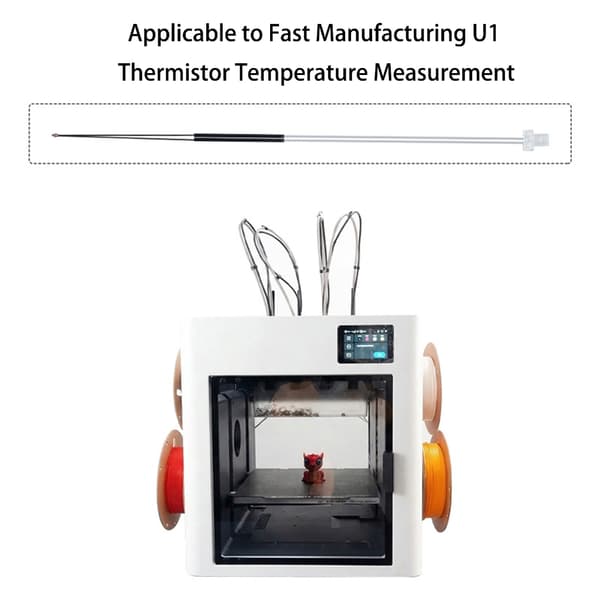 NTC100K højfølsomme varmesensorledninger til U1 konsistente 3D-printere