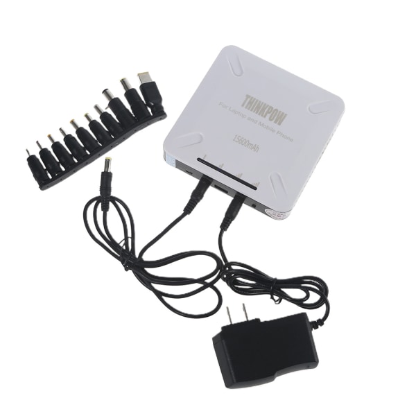 Mini UPS oavbruten power 15600mAh 58Wh med för DC 5V/12V/19V/24V-utgång för trådlös router Laptop Smartphon