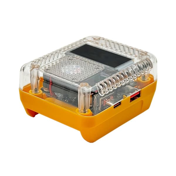 Skjermbatteriadapter for camping og nødbruk av elektronikk