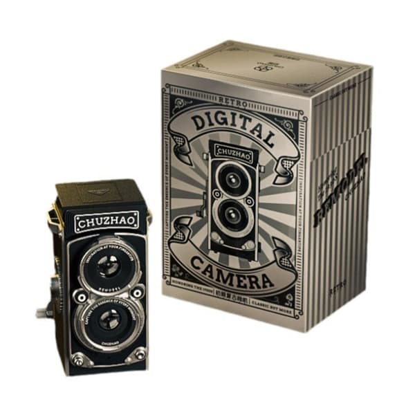 Nostalgisk Mini Digitalkamera Videokamera för Gatufotograferingar