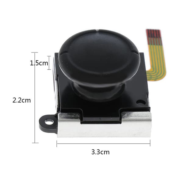 Controller 3D Analog Joystick Knap Del med Skruetrækker til Trekant