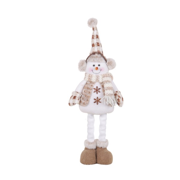 Christmas Gnome Ren Infällbar söt docka elf dvärg prydnad present till jul elf dekoration nyår semester Prese