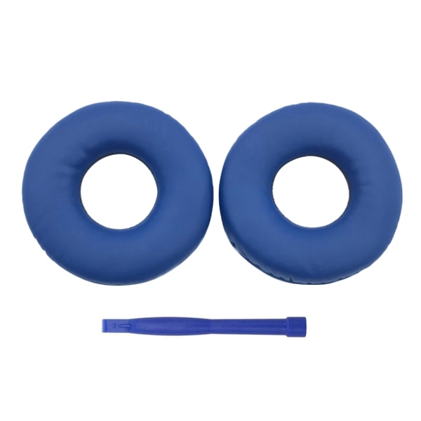 Kvalificerade öronkuddar Öronkuddar för WH CH500 Headset Öronkuddar Öronkuddar Ärmar Blue