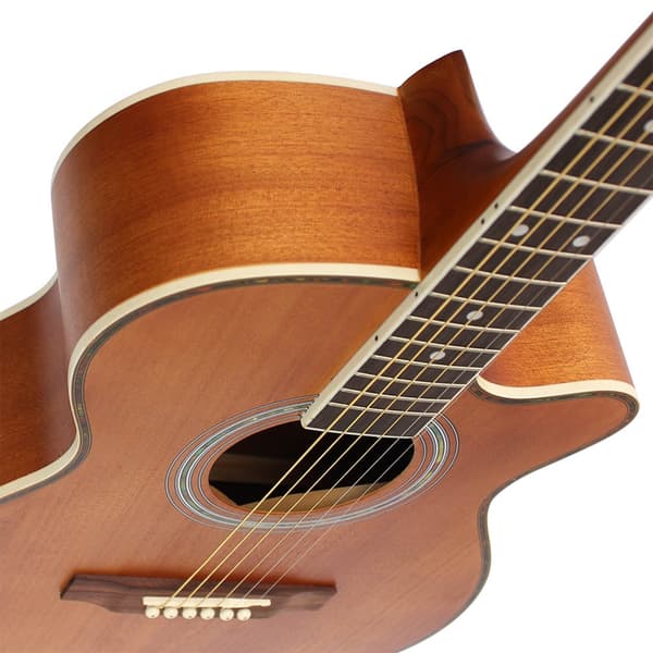 6 Strängar Ersättningar Stålkärna Akustiska Gitarrsträngar Kit för Folkgitarrer