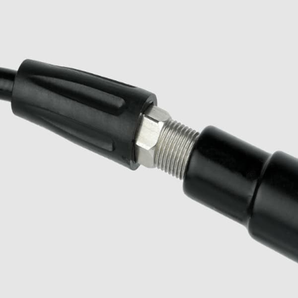 5 stk. forbindelsesbolt 8 mm gevind rustfrit stål hule bolt silikone dæksel