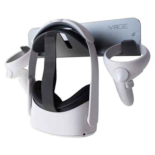Universell Väggmonterad Hållare för Quest 1/2/Rift/Rift-S/HTC Vive VR-headset Displayförvaring Konsol Platsbesparande Stativ Black