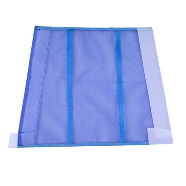 4 st/förpackning flugboots för hästar mesh hästflugleggings andningsbara hästboots Blue