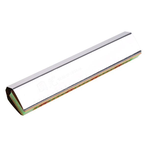 Harmonika for C-dur 24 hull med aksenter C med etui for profesjonelle spillere C