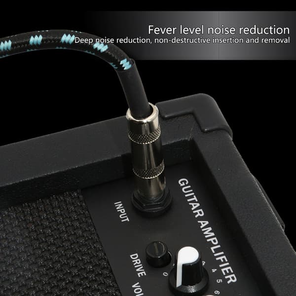 6m Profesjonell Keyboard Kabel Gitarledning 6m Gitarkabel Instrumentkabel