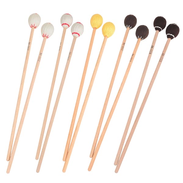 Uldbold trommestik percussion instrument tilbehør til begyndere træning 4