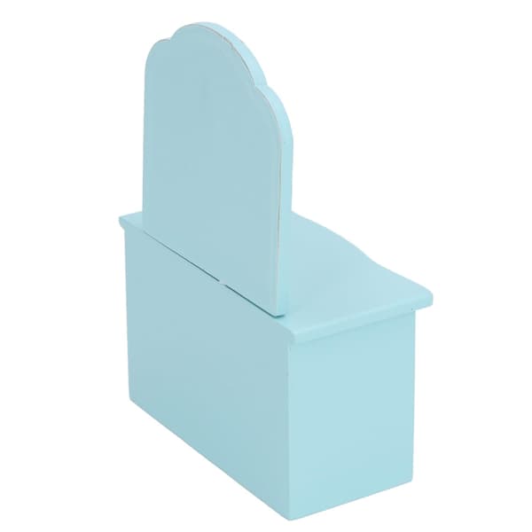 1/12 Dukkehusmøbler Miniatyr Kommode Skap for Baderomsscenevisning
