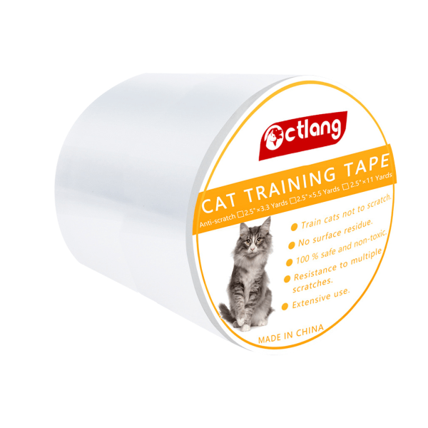 Anti-katter som repar klibbigt tejp Möbelskydd Lätt att installera Slitstarkt för katt repor Avskräckande klibbiga tassar tejp M