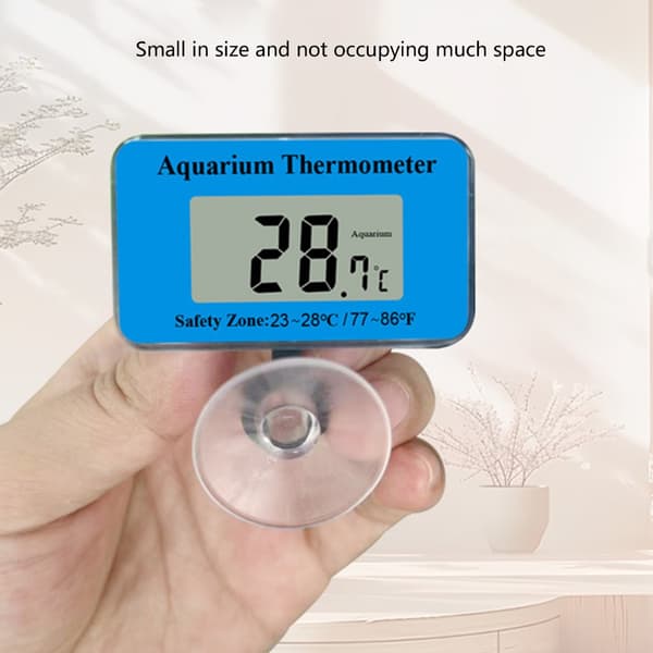 Digitale akvarietermometre med dobbeltskala og display