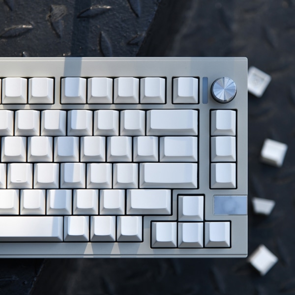 CherryProfile Blank Keycaps Minimalistisk Vit Mekanisk Keyboard Keycap Ersätter