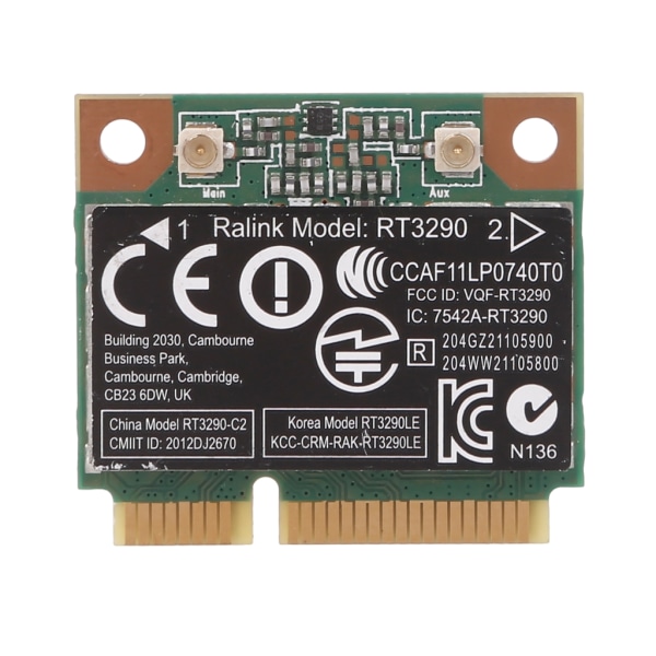 RT3290 802.11b/g/n langaton Wifi-kortti Bluetooth-yhteensopiva 3.0 Half Mini PCI-E -kortin vaihtokortti CQ58 M4 M6 4445S DV4