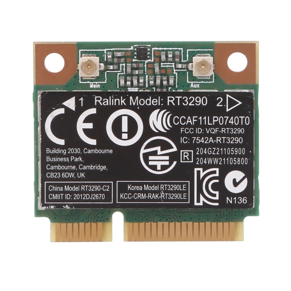RT3290 802.11b/g/n trådlöst wifi-kort Bluetooth-kompatibelt 3.0 Half Mini PCI-E-kort Ersättning för CQ58 M4 M6 4445S DV4