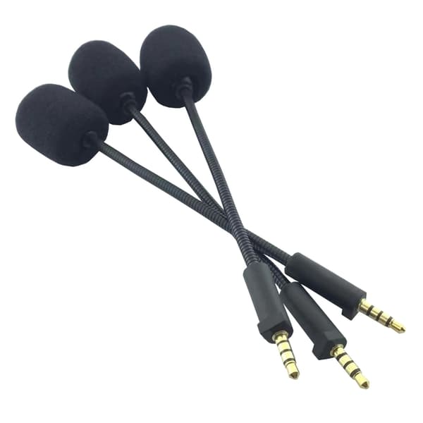 Erstatnings spillmikrofon 3.5mm Mikrofon Boom kun for ROG / S Headset