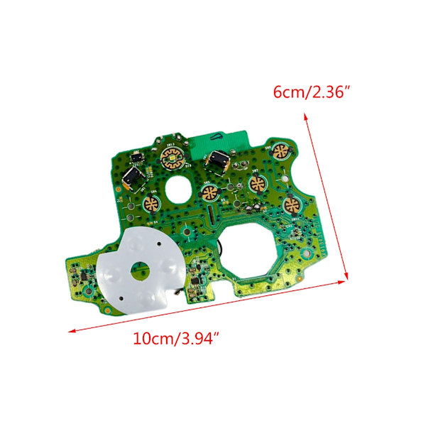 Erstatnings Gamepad PCB Kretskort Kontroller Program Chip for One Slim