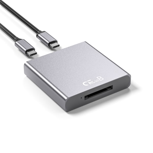 CFexpress Typ B-kortläsare med USB C till USB C/ USB -kabel USB 3.1 Gen2 10Gpbs