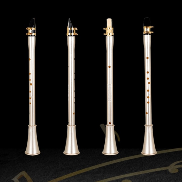 Mini Saxofon, Öva BB-stämning Sax med Väska Träblåsinstrument för Amatörer