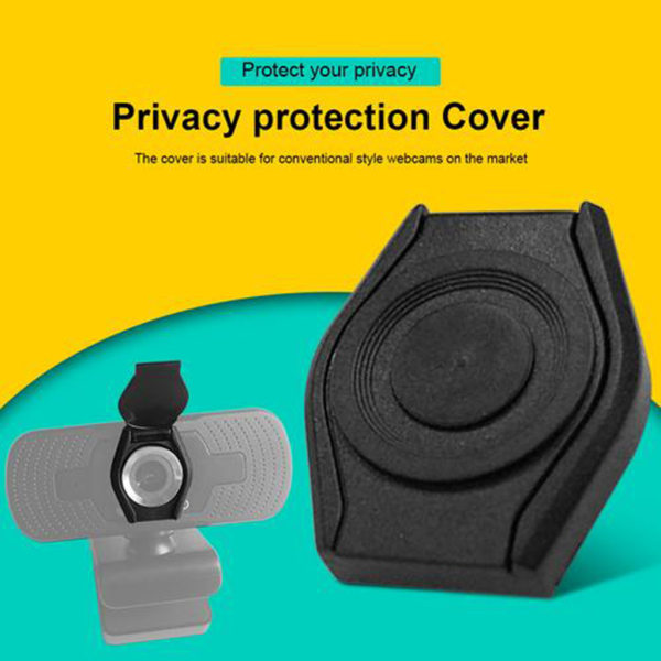 WebCam Cover Plast Svart Shutter Slider Privacy Camera Cover För Dator Bärbara datorer Mobiltelefonlins