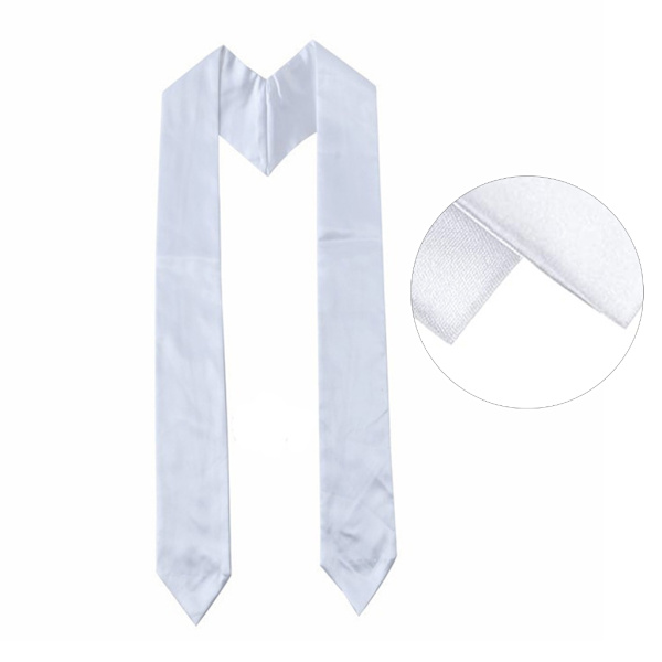 Valkoinen valmistujaisnauha kansainväliseen opiskeluun, lapsille, valokuvausnauha White 140CM