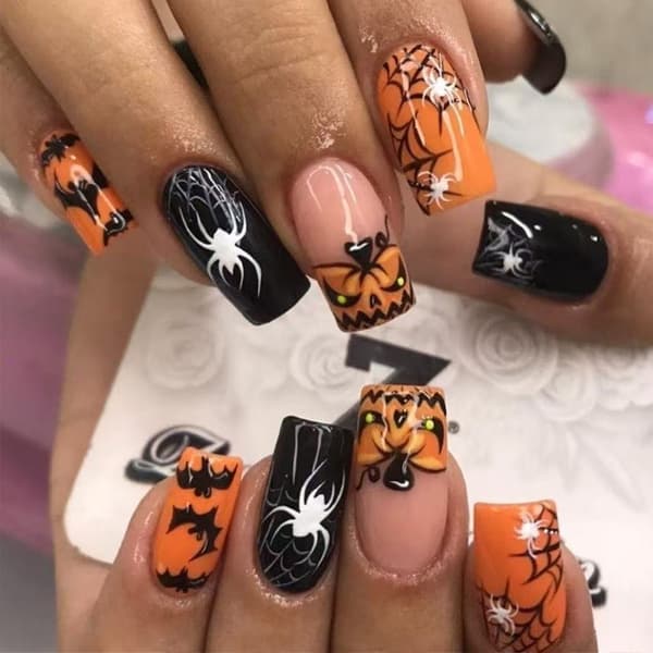 Halloween Coffer Hoofs Midnight Webspinner Internet Plan Pärlor ABS Persist Set