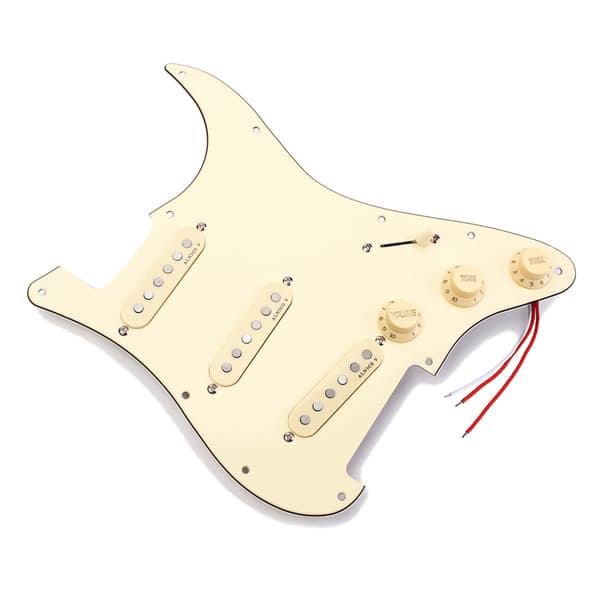 Scratch Plate Preloaded SSS 5 Pickups Prewired Pick Guards Loaded Single Coil
