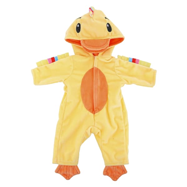 43 cm docka overaller romper anka tema docka kostym lätt att bära docka jumpsuits
