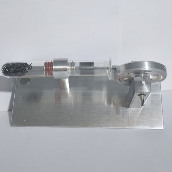 Mini Stirlingmotor Minigenerator Extern för Turbin Ångmaskinsmodell