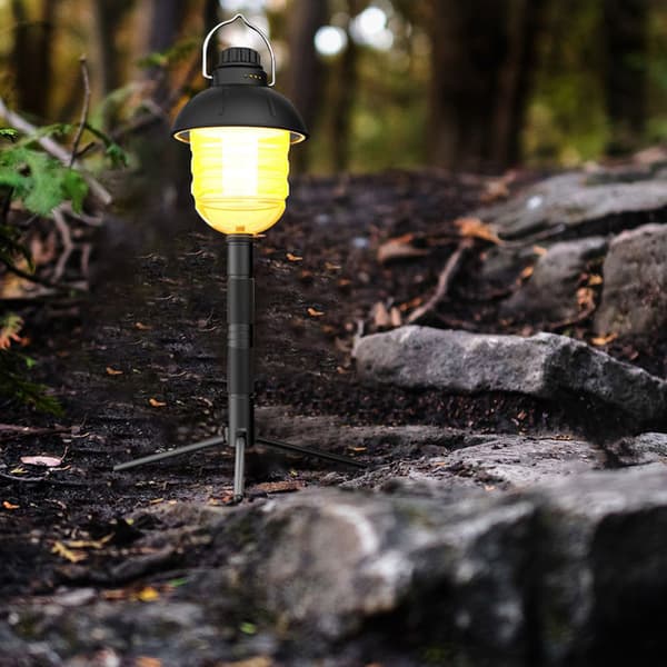 Utomhus Ljusstativ Kamera Stativfäste för Camping, Backpacking, Vandring