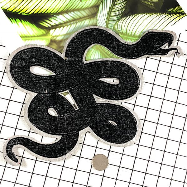 Mode Orm Logo Märken för Kläder Ryggsäck DIY Sy Strykning