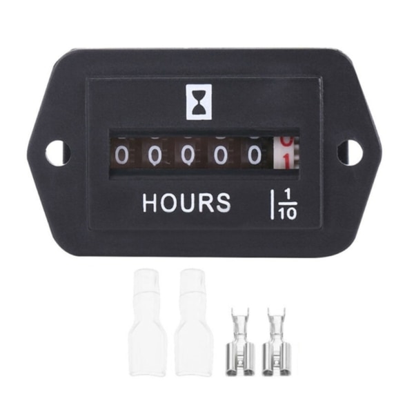 Akkumulerende teller LCD-skjerm elektronisk timer Industriell teller timeteller