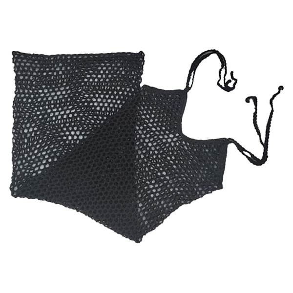 Naisten virkattu hihaton mekko ontto uima-asu huivi loma bikinit peittää Lake blue L