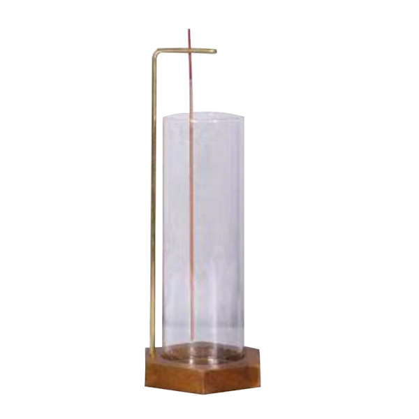 Røgelseholder til Stick Messing Upside-Down Røgelse brændere Glas Askefanger
