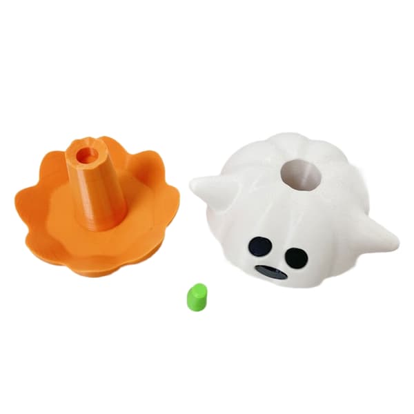 Artikulerande Pumpa Fidget Leksak 3D-Printad Spökpumpa Skrivbordsdekoration