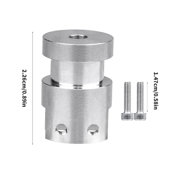Opgraderet Aluminium Hotend Monteringsadapter Mount 3D Printer Output Konverter