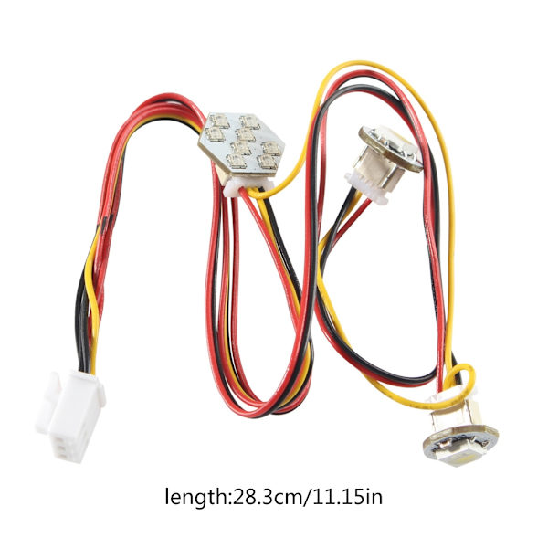 3D-printing del Mini Knapp LED Lys Kabel for Voron 2.4 Stealthburners
