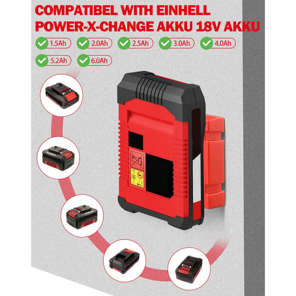 Batteriholder Vægmontering Batteridockholder Til Elværktøjsholderbeslag