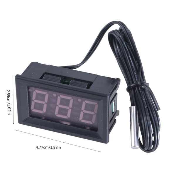 Temperaturmåler Temperatursensor Måledisplay for industrielle omgivelser