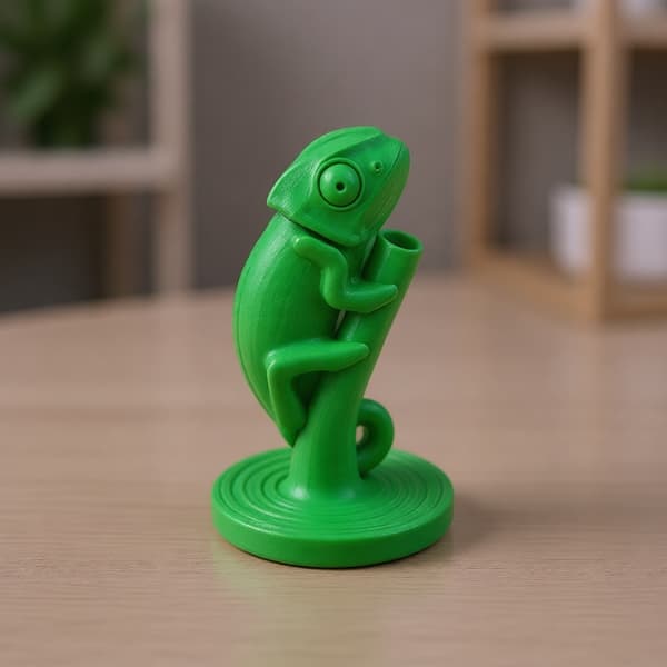 Skriveutstyr Blyantkopp Med Detaljert 3D-printet Design Perfekte Gaveideer