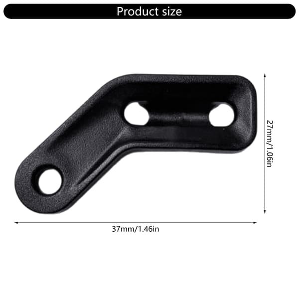 10 stk. Multipurpose Nylons Cord Lock Justering til Ski Camping Telt Tilbehør