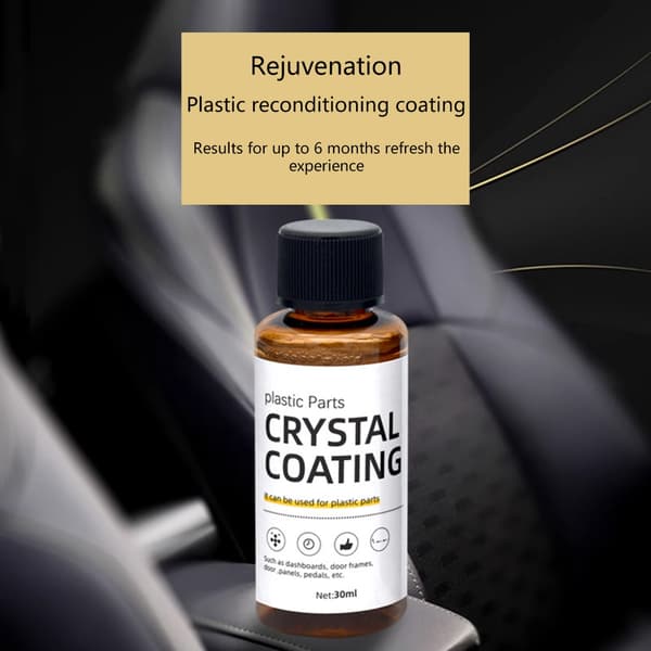 Plastikdel Krystal Coating CarRefresher Agent Vedligeholdelsestilbehør 30ml