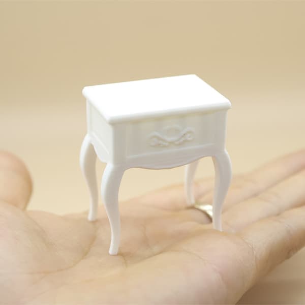 Simulering Møbler Miniatyr Nattbord Modell Figur For 1:12 Dukkehus